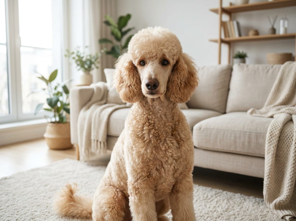 Poodle service dog